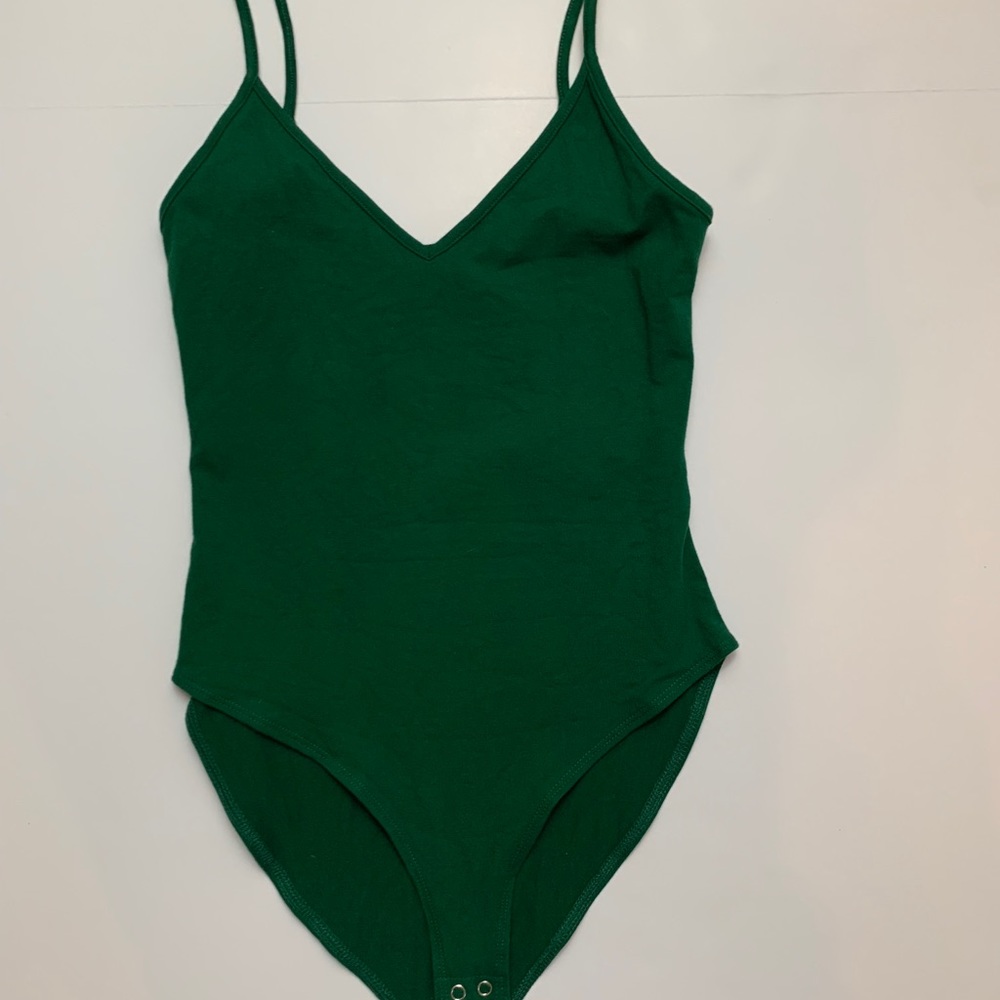 Green body suit